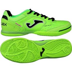 Buty halowe Joma Top Flex 811 In M. Zielone buty sportowe męskie Joma, z nylonu, na sznurówki, do piłki nożnej. W wyprzedaży za 269,00 zł.