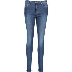 Dżinsy "Perfect Shape" - Slim fit - w kolorze niebieskim. Niebieskie jeansy damskie Mustang, l, z podwyższonym stanem. W wyprzedaży za 167,95 zł.