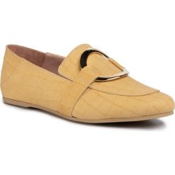 Lordsy L37 - One More Time SS88 Yellow. Żółte półbuty damskie L37, ze skóry, bez obcasa, na płaskiej podeszwie. Za 649,00 zł.