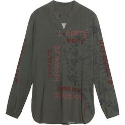 Desigual Bluzka damska Blus Leeds Caqui 19WWBW11 4002 (rozmiar L). Koszule damskie Desigual, l. W wyprzedaży za 188,00 zł.