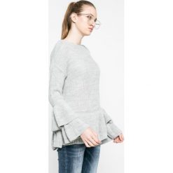 Haily's - Sweter. Szare swetry klasyczne damskie marki Haily's, s, z dzianiny, z okrągłym kołnierzem. W wyprzedaży za 39,90 zł.