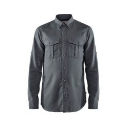 Fjällräven Övik Travel Shirt LS M, Zmierzch | 042 | L. Koszule męskie Fjällräven, m, bez wzorów, bez kołnierzyka, z długim rękawem. W wyprzedaży za 400,19 zł.