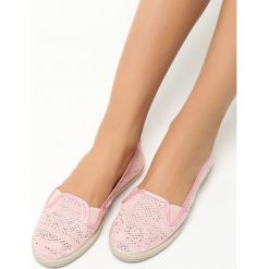 Espadryle damskie: Różowe Espadryle City Of Lights