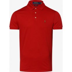 Polo Ralph Lauren - Męska koszulka polo – Slim fit, czerwony. Czerwone koszulki męskie Polo Ralph Lauren, m, bez wzorów, z materiału, sportowe, polo, bez rękawów. Za 479,95 zł.
