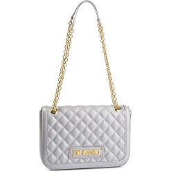 Torebka LOVE MOSCHINO - JC4003PP17LA0001 Grigio. Szare torebki klasyczne damskie Love Moschino, bez wzorów, ze skóry ekologicznej, klasyczne, bez dodatków. W wyprzedaży za 549,00 zł.