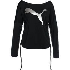 T-shirty damskie: Puma TRANSITION LIGHT COVER UP Koszulka sportowa black/big cat