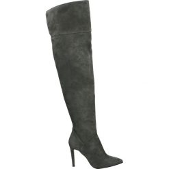 Kozaki - 17613 VEL GRI. Szare buty zimowe damskie Venezia, ze skóry. Za 589,00 zł.