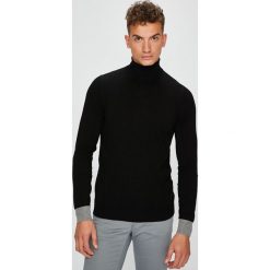 Trussardi Jeans - Sweter. Czarne golfy męskie Trussardi Jeans, l, z dzianiny. Za 379,90 zł.