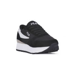 Buty Fila 25Y ORBIT ZEPPA. Czarne trampki i tenisówki damskie Fila, bez wzorów, bez zapięcia. Za 320,65 zł.