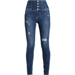 Miss Sixty GLENDA Jeans Skinny Fit blue denim. Niebieskie jeansy damskie relaxed fit marki Miss Sixty, z bawełny. W wyprzedaży za 401,40 zł.