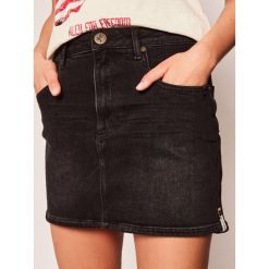 Spódnica jeansowa One Teaspoon 23000. Czarne spódniczki damskie One Teaspoon, bez wzorów, z elastanu. Za 499,00 zł.
