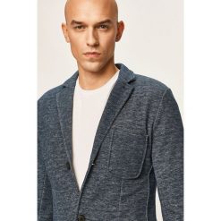 Selected - Marynarka. Niebieskie garnitury męskie Selected, s, bez wzorów, z bawełny, klasyczne. W wyprzedaży za 239,90 zł.