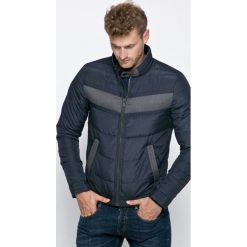 Guess Jeans - Kurtka. Szare kurtki męskie Guess Jeans, l, z aplikacjami, z jeansu. W wyprzedaży za 499,90 zł.