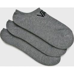 Vans - Skarpety (3-pack). Szare skarpetki męskie marki Vans, z elastanu. Za 49,90 zł.
