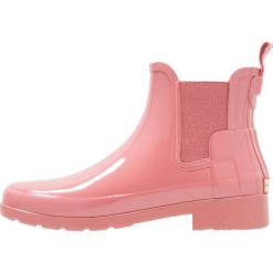 Buty zimowe damskie: Hunter Kalosze pale rose