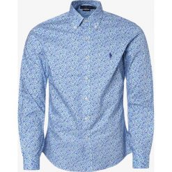 Polo Ralph Lauren - Koszula męska – Slim Fit, niebieski. Niebieskie koszule męskie Polo Ralph Lauren, m, bez wzorów, eleganckie, polo, bez rękawów. Za 499,95 zł.