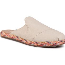 Espadryle TOMS - Nova 10015097 Natural Shimmer. Brązowe espadryle damskie Toms, bez wzorów, z tworzywa sztucznego, bez obcasa. Za 229,00 zł.