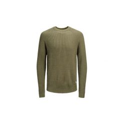 Swetry Jack Jones 12136820 NEW PANEL. Zielone swetry męskie Jack & Jones, xl, bez wzorów, bez kołnierzyka, bez kaptura. Za 119,14 zł.