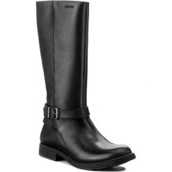 Kozaki dziewczęce: Kozaki GEOX – J Sofia B J64D3B 043BC C9999 D Black
