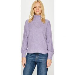 Pepe Jeans - Sweter. Szare golfy damskie Pepe Jeans, l, z dzianiny, z krótkim rękawem. Za 339,90 zł.