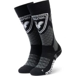 Skarpety Wysokie Unisex ROSSIGNOL - L3 Wool & Silk RLIMX03 Black 200. Czarne skarpetki damskie Rossignol, bez wzorów, z elastanu. W wyprzedaży za 99,00 zł.