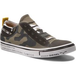 Tenisówki DIESEL - S-Imaginee Low Slip-On Y01700 P1640 H5254 Military Camou. Zielone półbuty męskie Diesel, na co dzień, bez wzorów, ze skóry, bez zapięcia. W wyprzedaży za 269,00 zł.