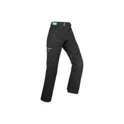 Spodnie snowboardowe i narciarskie SNB PA 500 damskie. Czarne spodnie damskie WED'ZE, l, z poliesteru. Za 299,99 zł.
