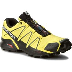 Buty SALOMON - Speedcross 4 390616 Corona Yellow/Corona Yellow/Black. Żółte buty sportowe męskie Salomon, z tkaniny, na sznurówki, do biegania, salomon speedcross. Za 519,00 zł.