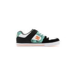 Buty DC Shoes DC Pure Elastic ADBS300148-XKWB. Czarne trampki męskie marki DC Shoes, bez wzorów, bez zapięcia. Za 167,30 zł.