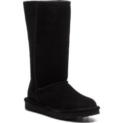 Buty BEARPAW - Elle Tall 1963W Black II. Czarne kozaki damskie Bearpaw, z wełny, na niskim obcasie, bez zapięcia. W wyprzedaży za 419,00 zł.
