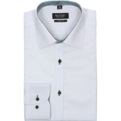 Koszula bexley 2261 długi rękaw slim fit biały. Białe koszule męskie na spinki Recman, na lato, m, z bawełny, z klasycznym kołnierzykiem, z długim rękawem. Za 49,99 zł.
