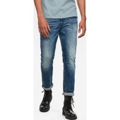 G-Star Raw - Jeansy. Niebieskie jeansy męskie G-Star RAW, bez wzorów, retro. Za 659,90 zł.