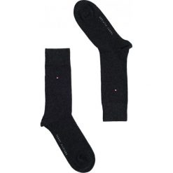 Tommy Hilfiger - Skarpety (2-pack). Szare skarpetki męskie TOMMY HILFIGER, bez wzorów, z elastanu. Za 44,90 zł.
