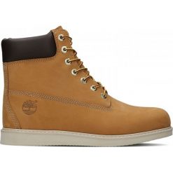 Buty Timberland Newmarket 6 Inch Wedge (44529). Brązowe buty sportowe męskie marki Timberland, z materiału, outdoorowe. Za 389,99 zł.