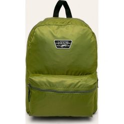 Vans - Plecak. Zielone plecaki damskie Vans, w paski, z poliesteru. W wyprzedaży za 229,90 zł.