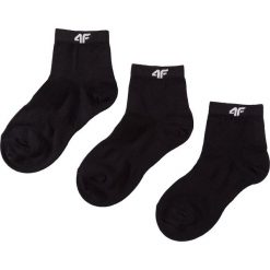Buty sportowe chłopięce: Skarpetki (3 pary) dla dużych chłopców JSOM401 – czarny+czarny+czarny