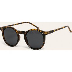 Answear - Okulary RayFlector. Pomarańczowe okulary przeciwsłoneczne damskie ANSWEAR, okrągłe. Za 59,90 zł.