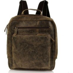 DAAG Jazzy Risk 145 plecak brązowy skórzany unisex - Brązowy. Pomarańczowe plecaki męskie daag, bez wzorów, ze skóry. Za 300,79 zł.