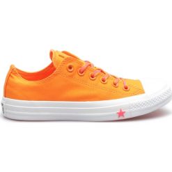 Converse Chuck Taylor All Star Tenisówki Pomarańczowy. Pomarańczowe trampki i tenisówki damskie Converse, bez wzorów, z materiału, bez zapięcia. Za 326,95 zł.