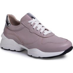 Sneakersy KARINO - 3154/071-P Pudrowy Róż. Różowe półbuty damskie Karino, ze skóry ekologicznej. Za 329,00 zł.
