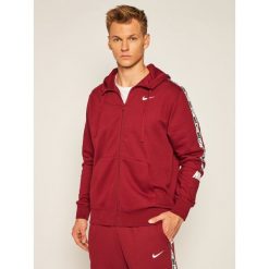 Bluza NIKE Nsw Repeat Fz Hoodie CZ7826. Czarne bluzy męskie Nike, m, bez wzorów, bez kołnierzyka, bez rękawów, bez kaptura. W wyprzedaży za 239,00 zł.