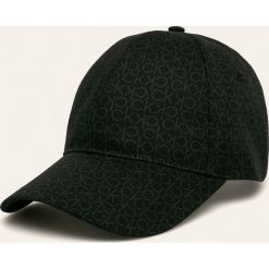 Calvin Klein - Czapka. Czarne czapki męskie Calvin Klein, bez wzorów, z bawełny. Za 179,90 zł.