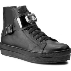 Sneakersy damskie: Sneakersy ROBERTO – 549/K Czarne Lico