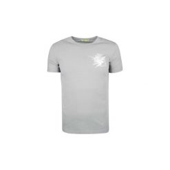 T-shirty z krótkim rękawem Versace Jeans B3GQB7T7 / Print B16 Extra Slim. Szare t-shirty męskie Versace Jeans, xl, bez wzorów, z jeansu, bez kołnierzyka, krótkie. Za 199,00 zł.