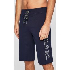 Polo Ralph Lauren - Szorty piżamowe. Niebieskie piżamy męskie Polo Ralph Lauren, s, z nadrukiem, z bawełny. Za 199,90 zł.
