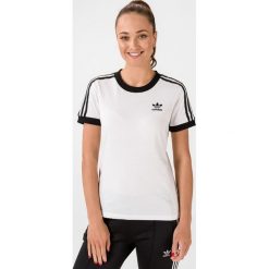 Adidas Originals Koszulka Biały. Białe podkoszulki męskie adidas Originals, s, bez wzorów, z bawełny, z krótkim rękawem. Za 119,95 zł.
