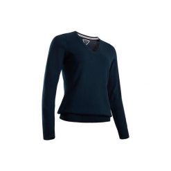 Sweter do golfa damski. Swetry damskie INESIS, xl, bez wzorów, z bawełny, bez rękawów, bez kaptura. Za 59,99 zł.