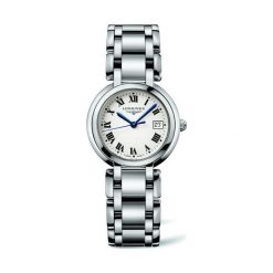 LONGINES PrimaLuna L8.112.4.71.6. Białe zegarki damskie LONGINES, ze stali. Za 4100,00 zł.