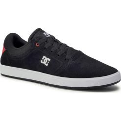 Sneakersy DC - Crisis ADYS100029 Black. Czarne sneakersy męskie DC, bez zapięcia. Za 319,00 zł.