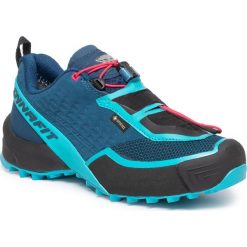 Buty DYNAFIT - Speed Mtn Gtx W GORE-TEX 64037 Poseidon/Silvretta 8970. Niebieskie buty sportowe damskie Dynafit, bez wzorów, ze skóry, sportowe, do biegania, gore-tex. W wyprzedaży za 599,00 zł.